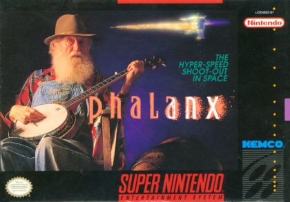 Phalanx SNES Original cover art